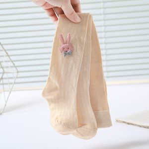 BOBOHO - CELANA LEGGING STOCKING ANAK PEREMPUAN  BAHAN KATUN MOTIF PITA & RABBIT