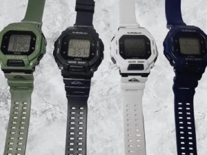 Jam Tangan Pria QuikSilver Drone Strab Rubber Digital Water Resist Digital Watches Water Resist