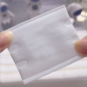 100/222pcs Premium Cotton Pads Facial Makeup Remover Thick Lint Free Pure Cotton
