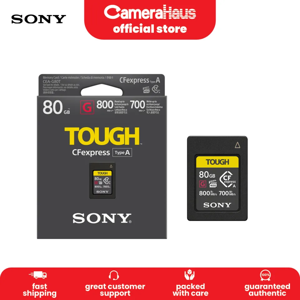 Sony 80GB CFexpress Type A TOUGH Memory Card Local Manufacturer