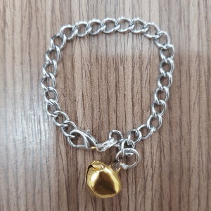 Vòng cổ inox không gỉ loại nhẹ cho sóc chuột...động vật nhỏ (chỉ để đeo không để xích)