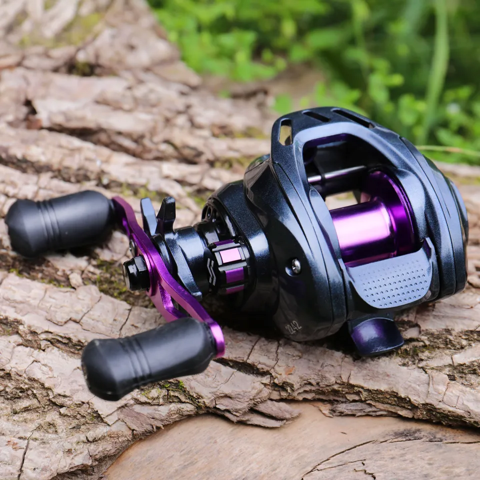 Latest Baitcasting Reel 8+1BB Gear Ratio 7.2:1 with Funnel Shaped