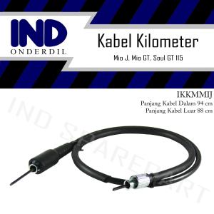 Kabel-Tali-Kawat Kilometer-Speedometer-Spidometer-Spedometer-Kilo-Speedo-Spido Meter-KM Yamaha Mio J & Mio GT & Soul GT 115 Lama-Old
