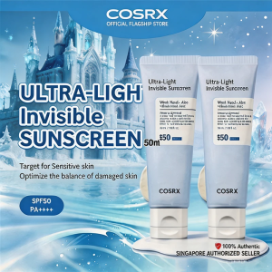 [COSRX] Ultra Light Invisible Sunscreen SPF 50 PA++++ (50ml / 1.69 fl.oz) Sun Serum Aloe Niacinamide