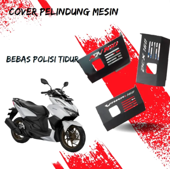 Cover Engine Guard Honda Pcx Vario Cover Pelindung Mesin