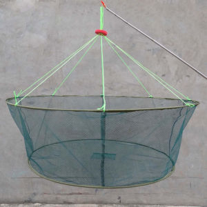 Vó bẫy tôm cua cá dạng tròn hàng loại 1 bung tròn ra 2m siêu đẹp siêu bền y hình
