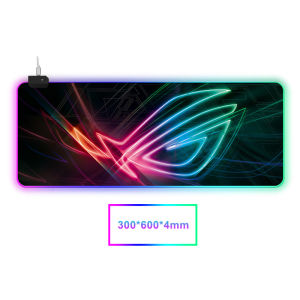 SZX RGB Soft Large Gaming Mouse Pad LED Large Mouse Pad Anti-Slip Rubber Base Computer Keyboard Mouse Mat  Colorful LED Lighting Light Gaming Mouse Pad