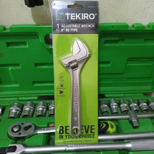 Tekiro Kunci Baco Adjustable 12 Inch Warna Cinnamon - Pemutar Baja Berkualitas Tinggi