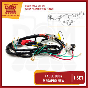 Kabel Body Mega Pro New (TOKAIDO) 32100-KEH-600 Harness Wire Cable Bodi Set Motor Primus 2006-2009