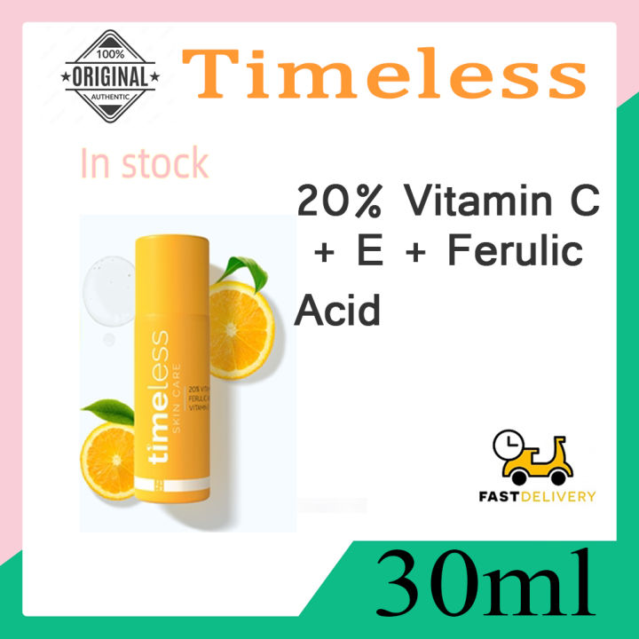 Timeless 20 Vitamin C E Ferulic Acid Serum Face Serum Lazada