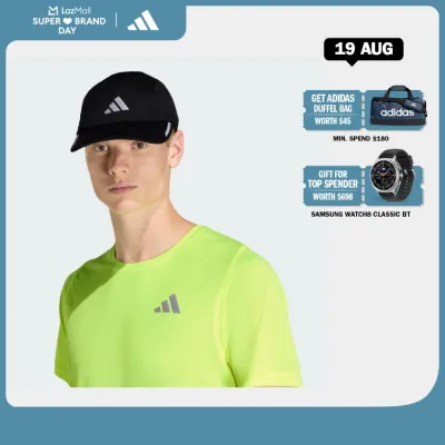 Adidas Running RUNNING MESH 4 PANEL CAP CLIMACOOL Unisex Black JZ0504