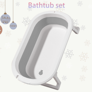 Baby Bath tub bath mat Baby Bath tub set Folding bath tub 0-6 Years Large Size Newborn Products Bathing Tubs