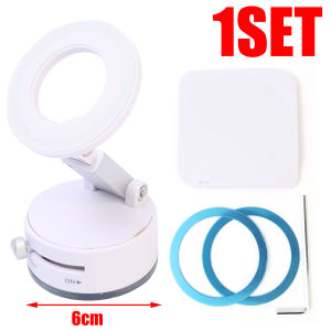 Double-sided Vacuum Magnetic Car Phone Holder 360° Rotatable Foldable Suction Cup Car Navigation Bracket