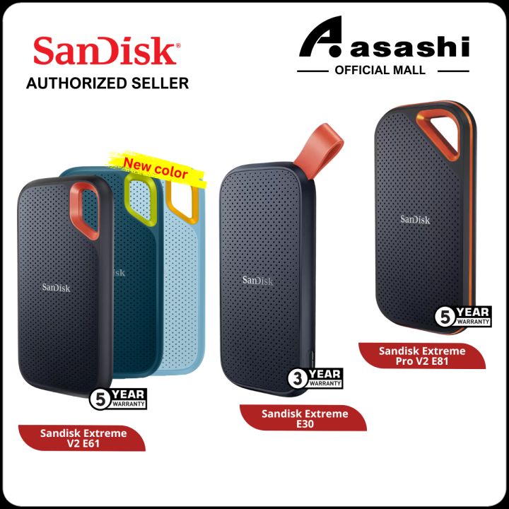 Sandisk Extreme / ExtremeV2 / Extreme Pro V2 E30 / E61 / E81 250GB