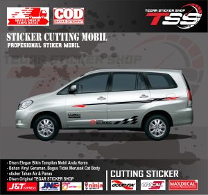 sticker mobil toyota kijang sticker lis mobil toyota kijang sticker mobil sticker motif variasi body mobil