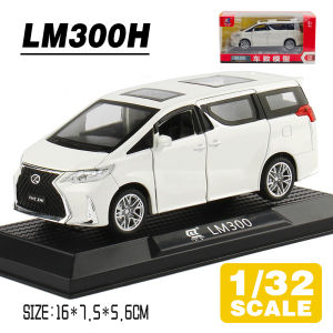 LEO 1:32 Lexus LM300H Metal Diecast Alloy Toy Car Model Trucks For Kids Toys Vehicles Hobbies Collection