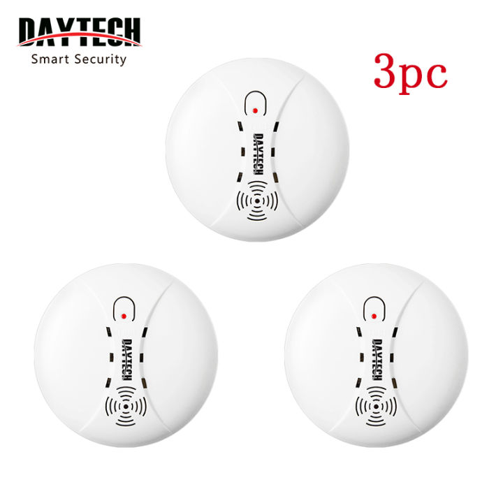 DAYTECH Independent Smoke Detector Sensor Portable Fire Alarm Sensor