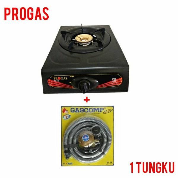 Kompor Gas Progas 1 Tungku Stove Kompor Gas Standar Nasional Indonesia