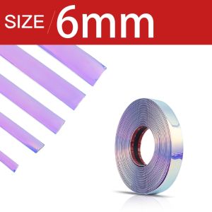 3Meter Colorful car exterior chrome trim electroplated window frame strips