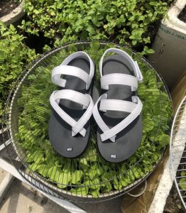 dép xăng đan nam và nữ A97 trắng