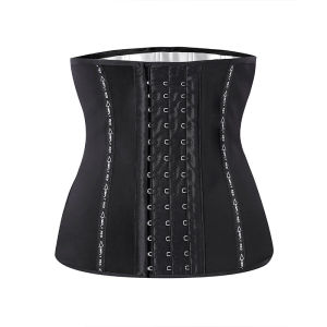 Slimming Latex Waist Trainer Tummy Sweat-burning Fat-burning Waist Trainer Body Shaper Slimming Corset XXL