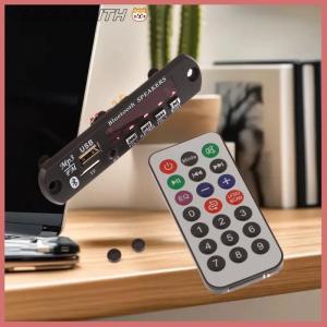 CISWGE 1เซ็ต12V บลูทูธไร้สาย5.0 120W เครื่องเล่น MP3บอร์ดถอดรหัสเสียงรถยนต์ USB TF วิทยุ FM บันทึกการโทรสำหรับลำโพง