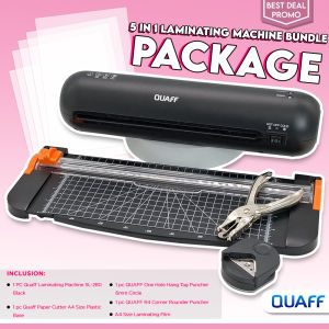 RF Printing - PROMO PACKAGE 5 in 1 QUAFF SL-280 Laminating Machine Black