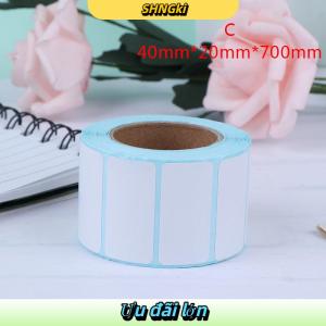 SHNGki 700 cái cuộn dính nhãn nhiệt giá siêu thị Nhãn trống in trực tiếp