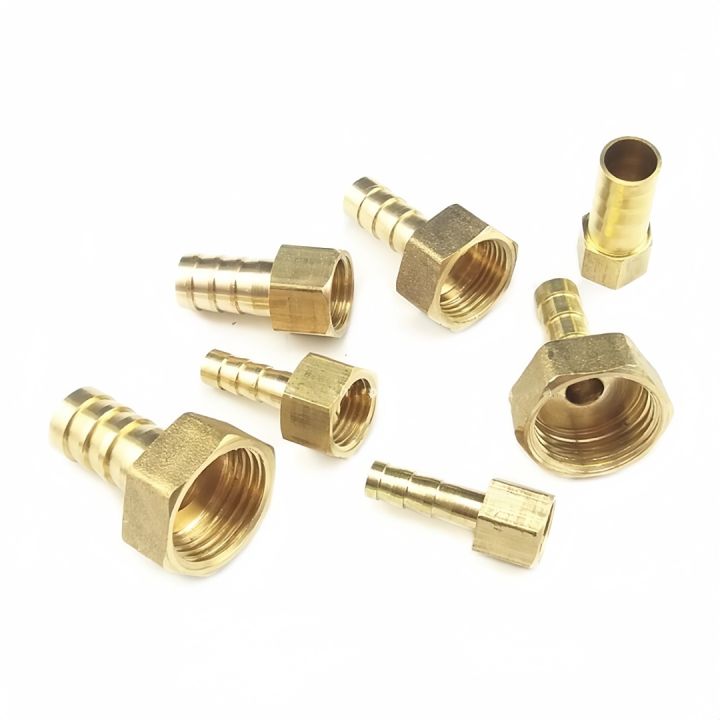 5X- 3/8 HOSE BARB X 3/8 FEMALE NPT Brass Pipe Fitting NPT Thread Gas