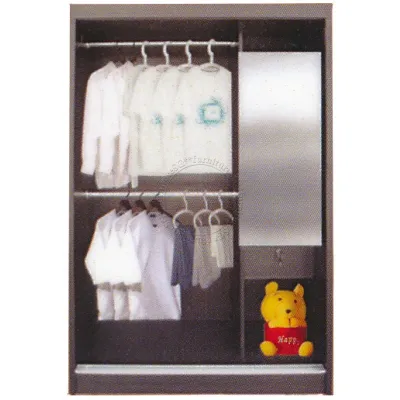 Sliding Door Wardrobe with Mirror