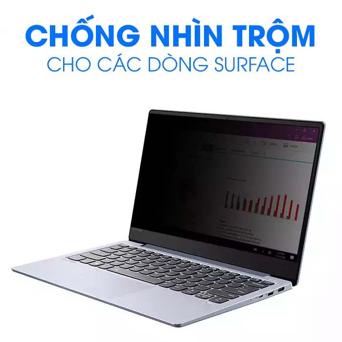 Film dán chống nhìn trộm cho Surface Pro, Surface 8, Surface Go ...