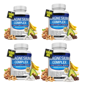 ✨90pcs Magnesium Glycinate Complex Capsules Promote Metabolism Improve Sleep Relieve Anxiety Nutritional Supplements