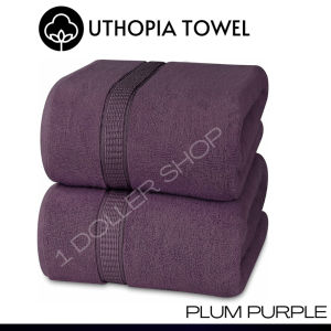 UTOPIA Towels Bath Towels 550 GSM 100% Ring Spun Cotton Highly Absorbent Towels for Bathroom Gym Hotel Spa