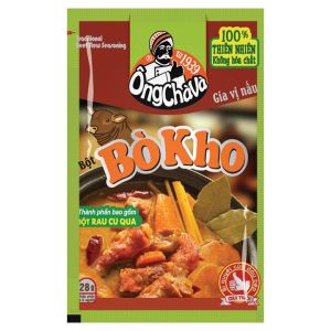 Combo 5 Gói Bột Bò Kho Ông Chà Và 28g