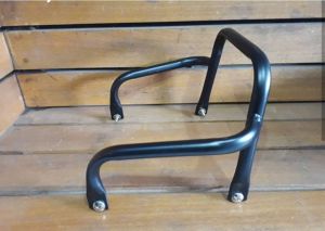 Behel pegangan jok panjang arcobaleno arco vespa super sprint px excel spartan dsb hitam chrome detail original bagus murah grosir eceran