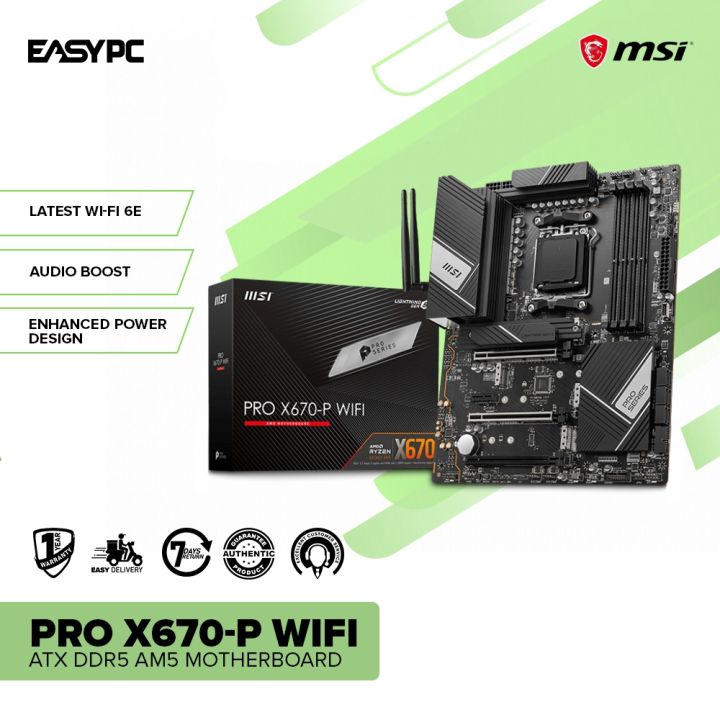 Msi Pro X670 P Wifi Ddr5
