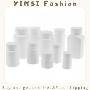 YINSI 1Pcs Empty Plastic Bottle Food Grade Container Capsule Refillable Bottle 20ml-200ml