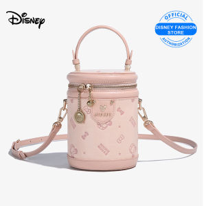 Disney Minnie Mouse Bag for Women PU leather Mini bucket Bag 2025 New style Versatile Classic Print crossbody bag