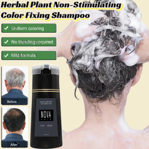 【Rapid Hair Dye】Herbal Plant Non-Stimulating Color Fixing Shampoo Long-Lasting Non-Irritating Hair Dye Shampoo One Wash Color Hair Dye Cream