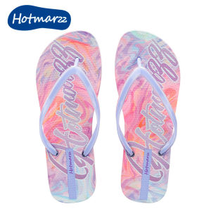 Hotmarzz Womens flip flops PVC anti slip slippers for outdoor wear beach clip on slippers HM0788