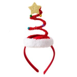 Christmas Spring Tree Hair Hoop Bell Tree Headbands Party Favors Creative Photo Props Decoration Holiday Supplies