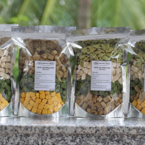 Gói mix nhiều loại thịt sấy cho chó mèo 200gr