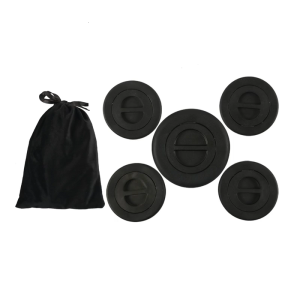 68225506AA Protective Trailer Hitch Plugs Cover For 2500 3500 2014-2019 Trucks ABS Bed Plugs Cover