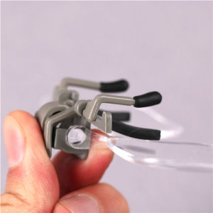 Fantic Magnifier Folding Handfree Clip Clear high-tech Glasses Lens Jewellery Watch Repair Tool