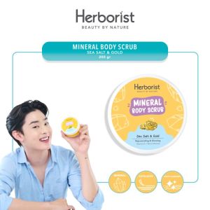 200 GR HERBORIST LULUR MINERAL BODY SCRUB SEA SALT / LULUR MANDI BODY CARE