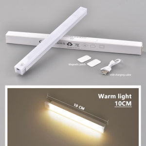 AMASACC Motion Sensor Led Light Rechargeable Cabinet Light Magnetic Closet Night Light For Wardrobe