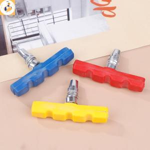 EOY 1Pc Bike Brake Pads V-Brake Rubber Road Bike Brake Holder Pads Shoes Blocks Rim Brake Anti-Resistance Cycling Accessories