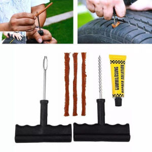 Tire Repair Tool Kit Alat Tambal Ban Mobil Sepeda Motor Tubeless Set