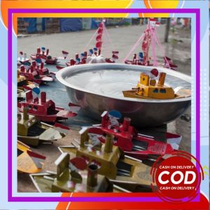 FLASHSALE! Mainan Perahu Klotok Klotok - Mainan Perahu Uap Kapal Kapalan Otok Otok