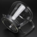 Glass Coffee Pot Glass Coffee Kettle Glass Coffee Maker Anti‑Scalding Kitchen Counter for Home Bar Office. 